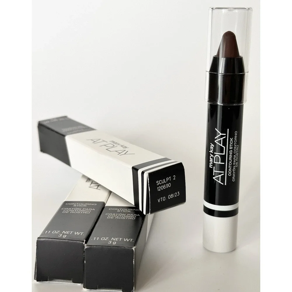 (3 Pack) Mary Kay At Play Contouring Stick Sculpt 2 NEW IN BOX